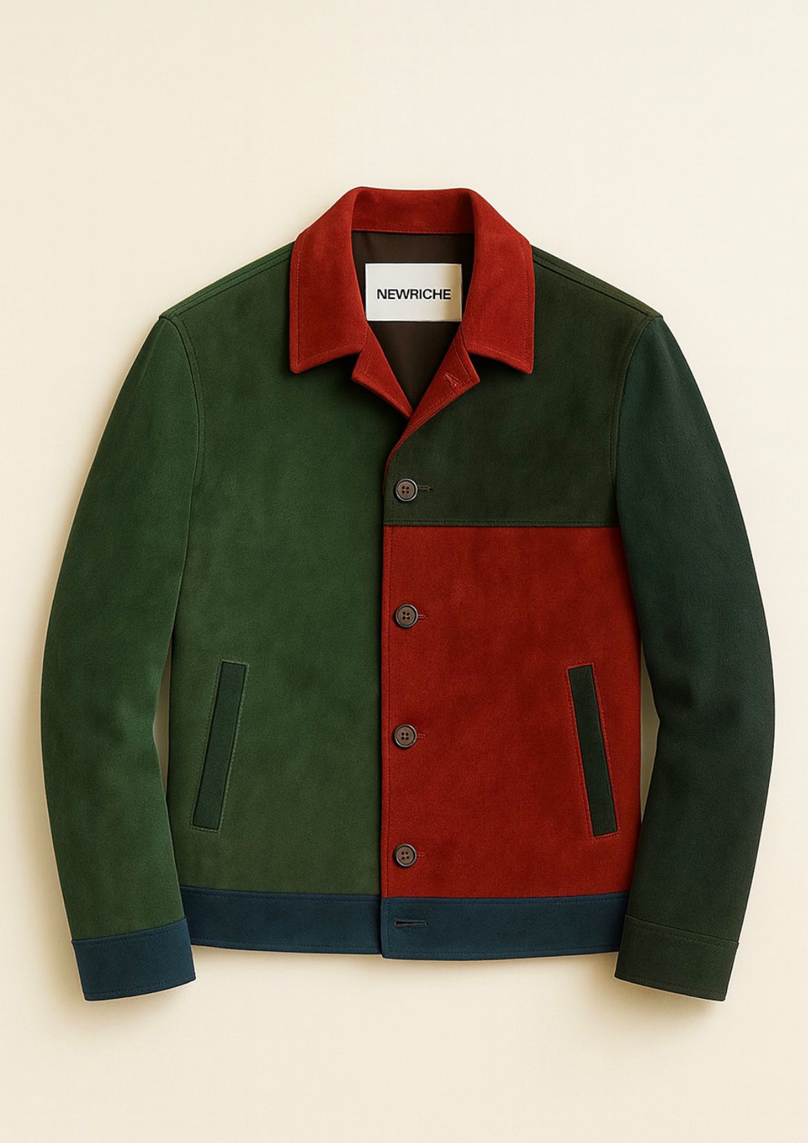 Heritage Color-Block Jacket – New Riche