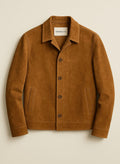 Camel Suede Classic Jacket